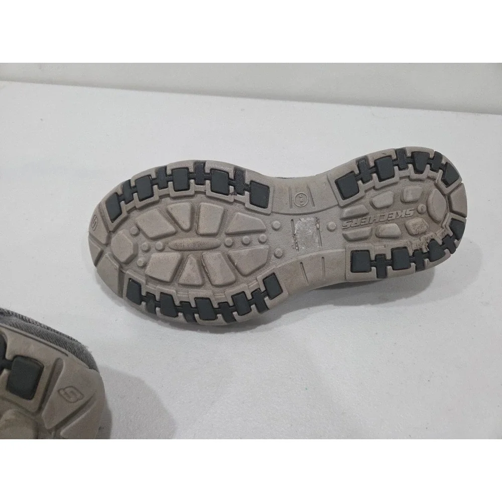 Skechers Creston Moseco Shoes Men's12 Gray Comfort Slip On Relaxed Fit Moc Boat